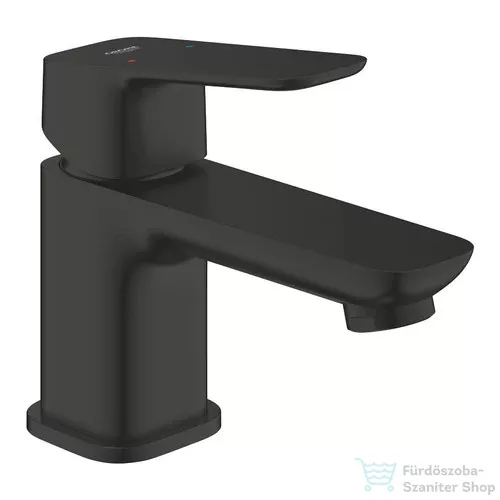 Grohe CUBEO XS mosdó csaptelep, leeresztő nélkül, matt fekete 1016932430