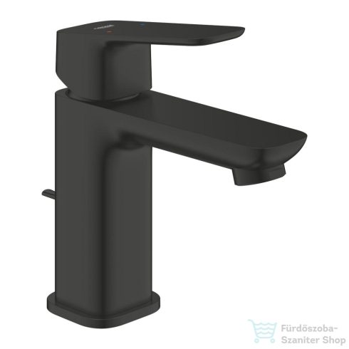 Grohe CUBEO S mosdó csaptelep automata leeresztővel,matt fekete 1016942430