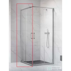   Radaway Premium Pro KDD 90B zuhanykabin balos ajtó része, króm 1017090-01-01L