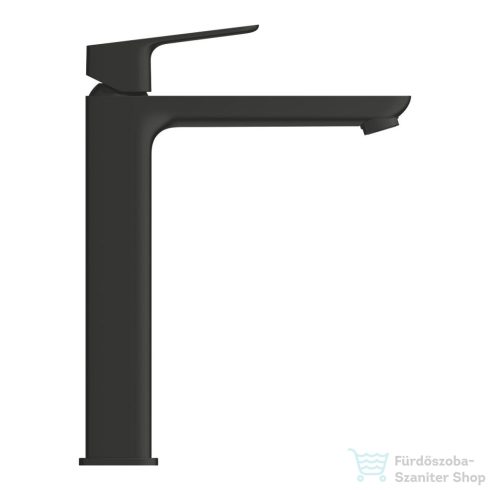 Grohe CUBEO XL magasított mosdó csaptelep leeresztő nélkül,matt fekete 1017292430