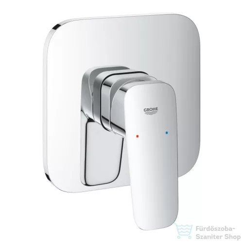 Grohe CUBEO falsík alatti kád/zuhany csaptelep belső egység nélkül,Króm 1017770000