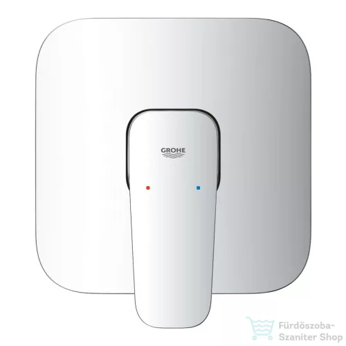Grohe CUBEO falsík alatti kád/zuhany csaptelep belső egység nélkül,Króm 1017770000