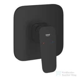   Grohe CUBEO falsík alatti kád/zuhany csaptelep belső egység nélkül,Matt fekete 1017772430