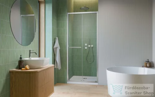 Radaway Alienta DWB 70 zuhanyajtó, króm 10180070-01-01