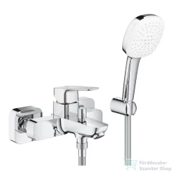   Grohe CUBEO egykaros kádtöltő csaptelep zuhanyszettel,króm 1018140000