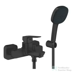   Grohe CUBEO egykaros kádtöltő csaptelep zuhanyszettelmatt fekete 1018142430
