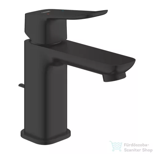 Grohe Dice egykaros mosdócsaptelep 1/2″ S-es méret, automata leeresztővel, matt fekete 1018562430