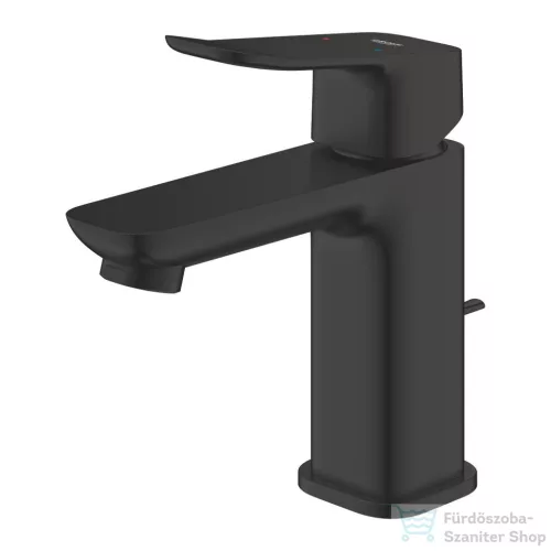 Grohe Dice egykaros mosdócsaptelep 1/2″ S-es méret, automata leeresztővel, matt fekete 1018562430