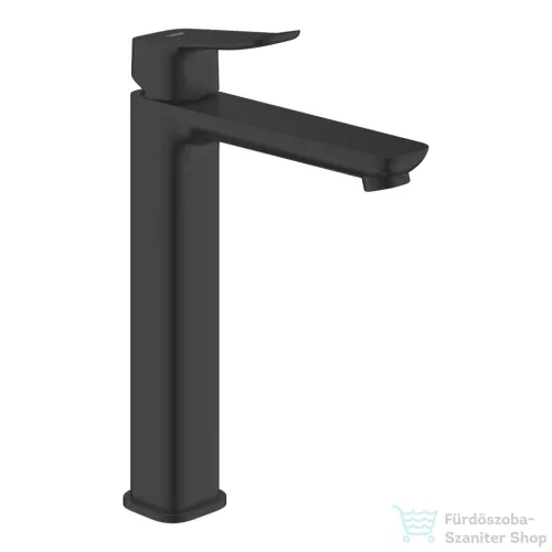 Grohe QuickFix DICE magasított mosdó csaptelep leeresztő nélkül, matt fekete 1018922430