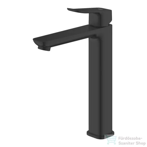 Grohe QuickFix DICE magasított mosdó csaptelep leeresztő nélkül, matt fekete 1018922430