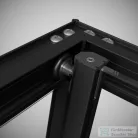 Radaway Alienta Black SD I 80x80 szögletes zuhanykabin, fekete profil 10191880-54-01