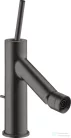 Hansgrohe Axor Starck egykaros bidé csaptelep automata leeresztővel, szálcsiszolt fekete króm 10211340