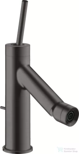 Hansgrohe Axor Starck egykaros bidé csaptelep automata leeresztővel, szálcsiszolt fekete króm 10211340
