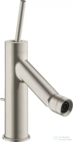 Hansgrohe Axor Starck egykaros bidé csaptelep automata leeresztővel, rozsdamentes acél hatású 10211800