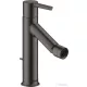 Hansgrohe Axor Starck egykaros bidé csaptelep automata leeresztővel, szálcsiszolt fekete króm 10214340