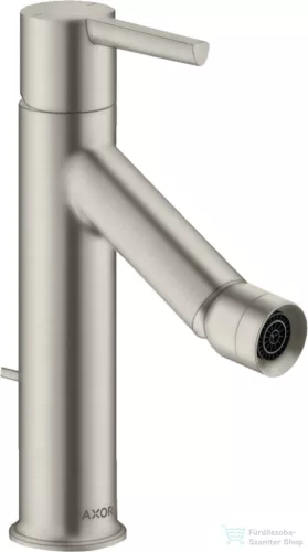 Hansgrohe Axor Starck egykaros bidé csaptelep automata leeresztővel, rozsdamentes acél hatású 10214800