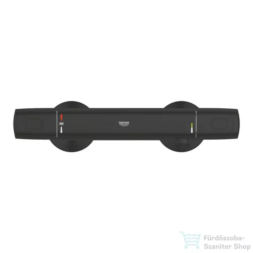 Grohe PRECISION TREND termosztátos zuhany csaptelep zuhanyszett nélkül,matt fekete 1022172432