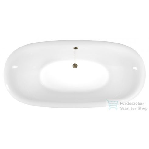 Sapho POLYSAN REGATA szabadonálló kád, 175x85x61cm, fehér lábak (10221)