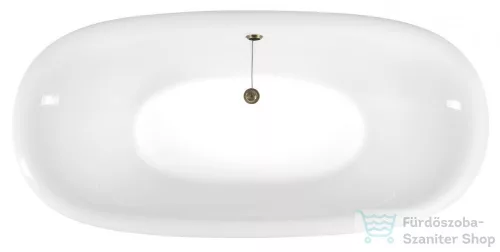 Sapho POLYSAN REGATA szabadonálló kád, 175x85x61cm, fehér lábak (10221)