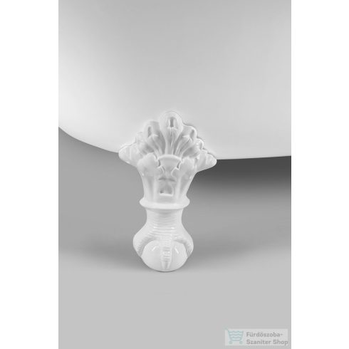 Sapho POLYSAN REGATA szabadonálló kád, 175x85x61cm, fehér lábak (10221)