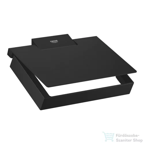 Grohe SELECTION CUBE wc papír tartó,Phantom Black 102272KF00