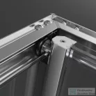 Radaway Alienta C 80x80 szögletes zuhanykabin, króm profil 10238080-01-01