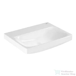   Grohe EURO CERAMIC 60x47 cm-es falra szerelhető mosdó Hyperclean bevonattal, csaplyuk és túlfolyó nélkül, fehér 102416SH00