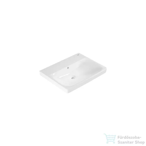 Grohe EURO CERAMIC 60x47 cm-es falra szerelhető mosdó Hyperclean bevonattal, csaplyuk nélkül, fehér 102417SH00