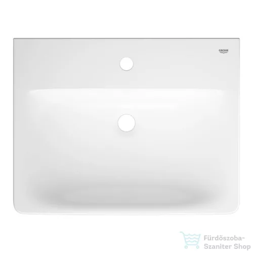 Grohe EURO CERAMIC 60x47 cm-es falra szerelhető mosdó Hyperclean bevonattal, túlfolyó nélkül, fehér 102418SH00