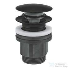   Grohe click-clack leeresztő túlfolyós mosdóhoz,matt fekete 1024642430