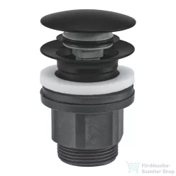   Grohe click-clack leeresztő túlfolyós mosdóhoz,matt fekete 1024642430