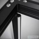 Radaway Alienta Black D 80x100 szögletes zuhanykabin, fekete profil 10258010-54-01