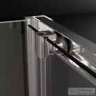 Radaway Alienta D 80x90 szögletes zuhanykabin, króm profil 10258090-01-01