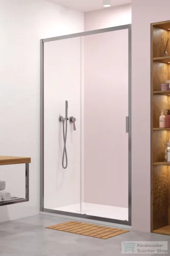 Radaway Alienta DWJ 120 zuhanyajtó, króm 10260120-01-01