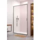 Radaway Alienta DWJ 120 zuhanyajtó, króm 10260120-01-01