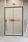Radaway Alienta Black DWJ 140 zuhanyajtó, fekete profil 10260140-54-01