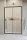 Radaway Alienta Black DWJ 140 zuhanyajtó, fekete profil 10260140-54-01