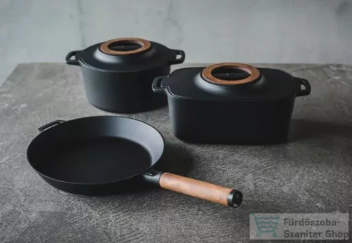 FISKARS Norden öntöttvas lábas, fedővel (4 L) 1026565