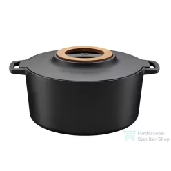 FISKARS Norden öntöttvas lábas, fedővel (6 L) 1026566