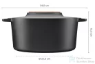 FISKARS Norden öntöttvas lábas, fedővel (6 L) 1026566