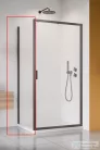 Radaway Alienta S 80 cm-es oldalfal, szálcsiszolt fegyvermetál profillal 10270080-92-01