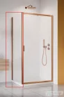 Radaway Alienta S 80 cm-es oldalfal, szálcsiszolt réz profillal 10270080-93-01