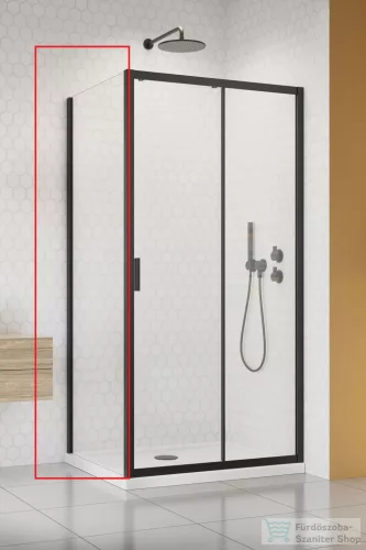 Radaway Alienta Black S 90 cm-es oldalfal 10270090-54-01