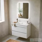 Leziter Venice 60 tükör mozgásérzékelővel led világítással páramentesító funkcióval 60x80 cm 1028-6080