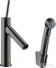 Hansgrohe Axor Starck Bidette szett DN15, szálcsiszolt fekete króm 10300340