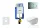Geberit Kombifix falra szerelhető WC szett, Duravit D-Code rimless WC soft close ülőkével, Geberit Sigma 01 fényes króm nyomólappal 10302005NH2