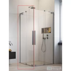   Radaway Furo SL KDD 100B zuhanykabin balos zuhanyajtó, szálcsiszolt króm 10305100-91-01L