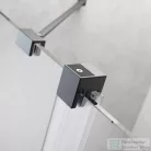 Radaway Furo SL KDD 100B zuhanykabin balos zuhanyajtó, szálcsiszolt fegyvermetál 10305100-92-01L