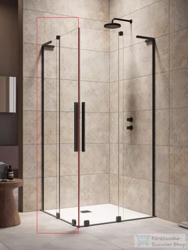 Radaway Furo SL KDD 110B zuhanykabin balos zuhanyajtó, fekete 10305110-54-01L