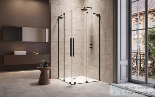 Radaway Furo SL KDD 120B zuhanykabin balos zuhanyajtó, fekete 10305120-54-01L